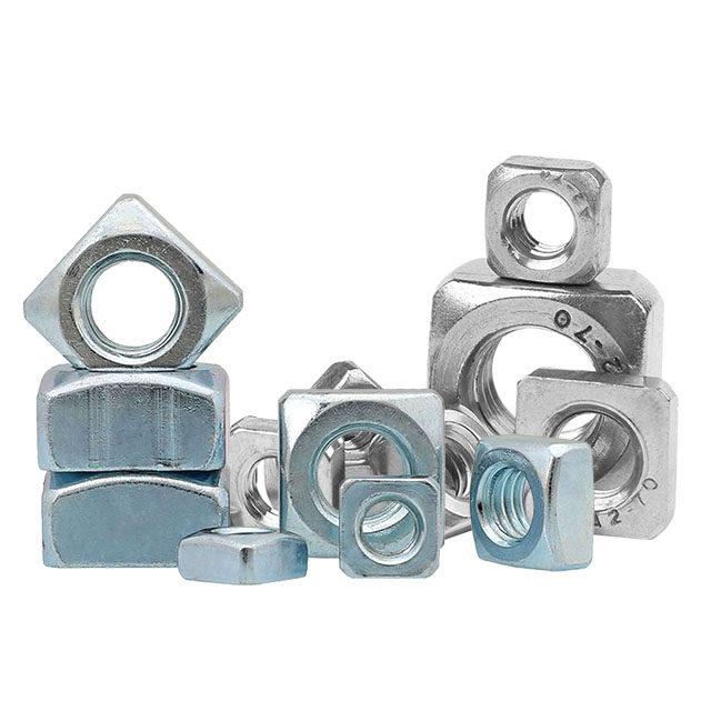 M3 M4 M5 M7 High Strength M6 M8 M10 Stainless Steel A2-70 Carbon Steel Insert Rectangle Nut Self Locking Square Nut for Bolt Rod