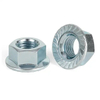 Manufacture Inch Metric M3 M4 M5 M6 M8 M10 M12 Stainless Steel Carbon Steel Nylon Self Locking Hex Flange Nut for Machine Bolt