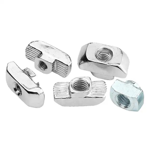 Zinc Plated M3 M8 M10 M12 M27 M30 T Nuts T-nut T-nuts Stainless Steel Carbon Steel Self Locking T Nut for Bolt And Heavy Industry