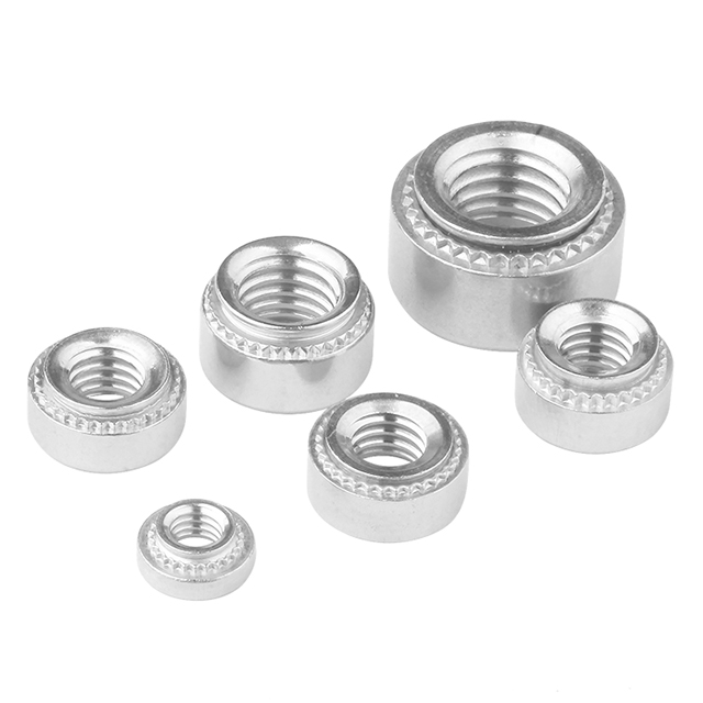 Customized M2.5 S SS CLS CLSS SP M3 M4 M5 M8 Insert Steel Round Lock Nut Press Self Clinching Nut for PC Board Car And Industry