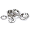 High Strength Galvanized M10 Stainless Steel Carbon Steel Insert Self Locking Hex Thin Coupling Nut for The Conduit And Machine