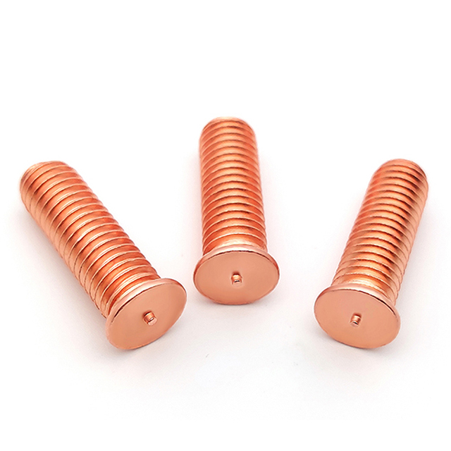 Stainless Steel Copper Plated Aluminum Threaded Zinc Plated Copper Capacitor Discharge Stainless Steel Spot Stud Welding