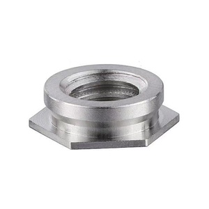 M3 304 Stainless Steel Passivated Polished Plain Hex Flush Flare in Embedded Self Clinching Insert Nut for Metal Sheet Industry