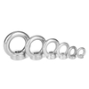 High Strength Customized No Standard M6 M8 M10 M12 Metric Inch Stainless Steel Carbon Steel Lifting Ring Nut Eye Nuts for Heavy Industry