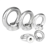 High strength customized no standard Galvanized M6 metric inch stainless steel carbon steel ring nut eye nuts for heavy industry