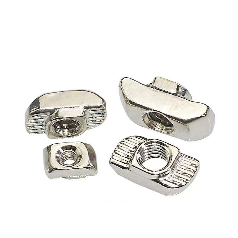 Zinc Plated M8 M10 M12 M27 M30 T Nuts T-nut T-nuts Stainless Steel Carbon Steel Self Locking T Nut for Bolt And Heavy Industry