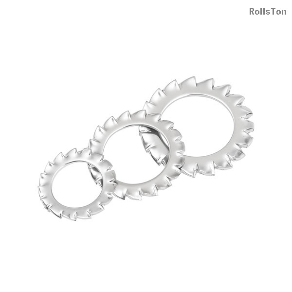 GB862.1 DIN6797 Stainless Steel 304 External Serrated Lock Washer Spring Washer External Teeth Lock Washer