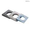 GB852 Zinc Plated Carbon Steel Square Taper Washers Bevel Conical Square Washer Stainless Steel Square Inclined Washers for I-beams