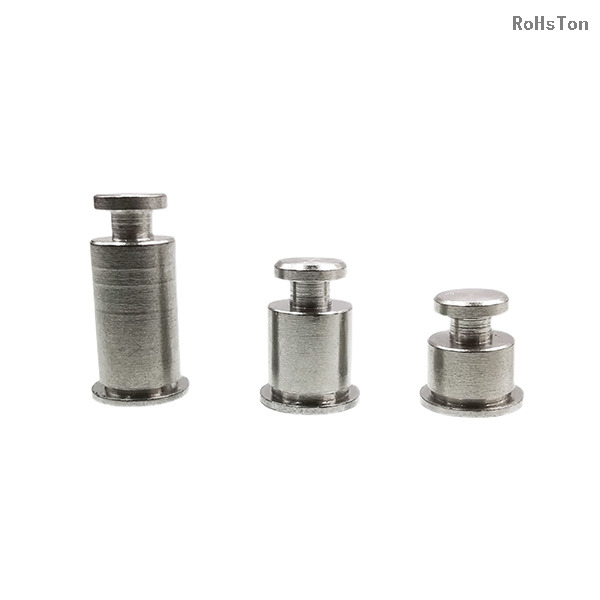 Customized SK Zinc Plated Carbon Steel Self Clinching Keyhole Standoffs Pressure Riveting Pin SKC Stainless Steel 304 Positioning Support Column