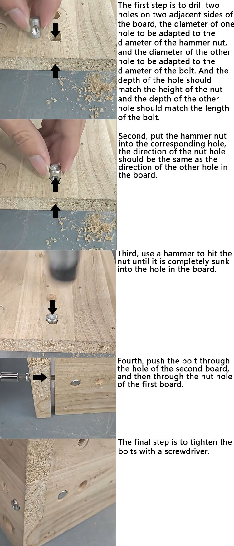 Barrel Nut Installation Method