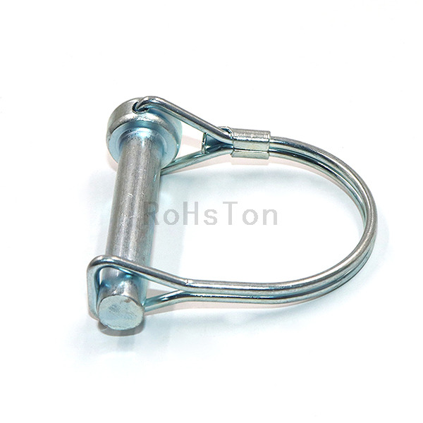 Pon de acero de seguridad cargado de acero de acero al carbono con platillo de zinc