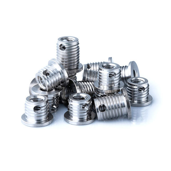 307H Type Brass Flange Self Tapping Threaded Insert Zinc Plated Three Hole Threaded Bushing Plain Stainless Steel 304 Self Tapping Insert Nut
