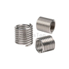 304 Stainless Steel Helicoils Tangless No Handle Threaded Bushing Thread Repair Sleeve Tailless Wire Thread Insert