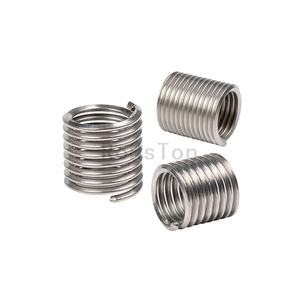 304 Stainless Steel Helicoils Tangless No Handle Threaded Bushing Thread Repair Sleeve Tailless Wire Thread Insert