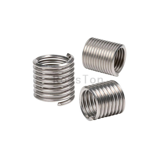 304 Stainless Steel Helicoils Tangless No Handle Threaded Bushing Thread Repair Sleeve Tailless Wire Thread Insert (4)