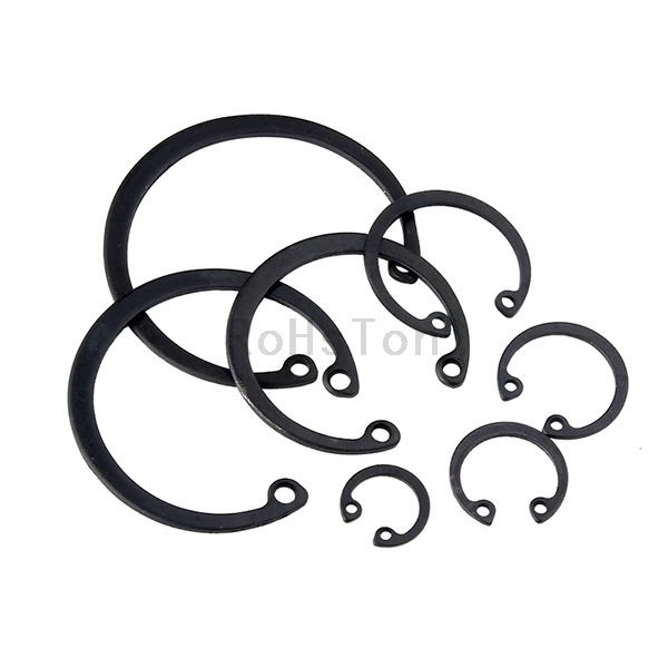 DIN472 GB893 8-250mm M3-M210 Stainless Steel 304 316 Elastic Internal Circlip Retaining Ring for Hole Bore Automotive Tractor Compressor Fasteners