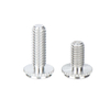 CHA Aluminium Flat Serrated Head Press Rivet Screw Aluminum Countersunk Head Self Clinching Stud For Sheet Metal