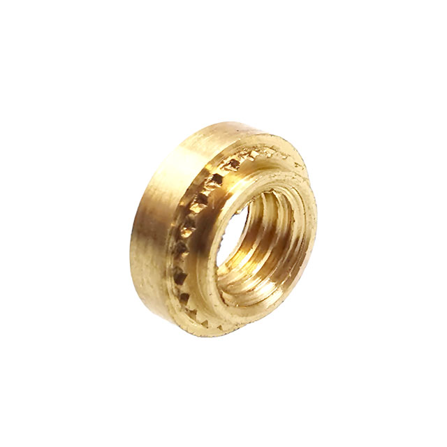 2# 4# 6# 8# 10# 1/4" M2 M2.5 M3 M3.5 M4 M5 M6 M8 M10 M12 Brass Press Fit Nut Self Clinching Nut For Auto Sheet Metal