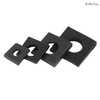 GB852 Zinc Plated Carbon Steel Square Taper Washers Bevel Conical Square Washer Stainless Steel Square Inclined Washers for I-beams