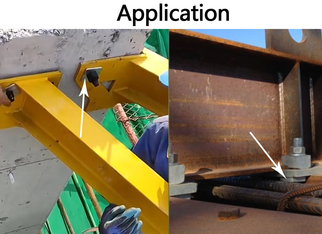 Square Taper Washer Application