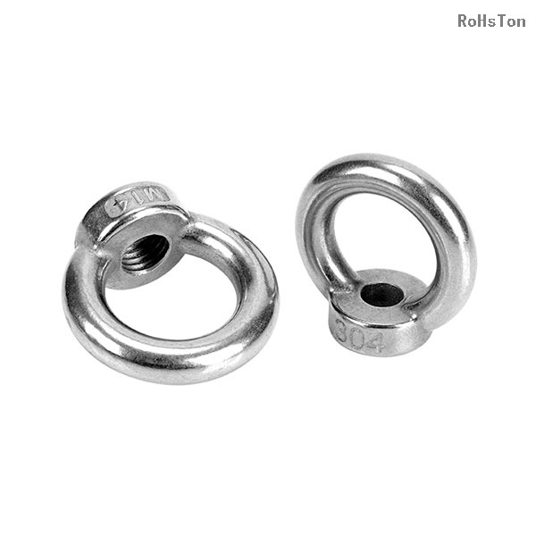 M8 M10 M12 DIN582 DIN580 Ring Shape Nuts Stainless Steel 304 Lifting Eye Nut