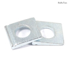 DIN435 Zinc Plated Carbon Steel Hardened Beveled Washers Square Bevel Washer Slotted Square Taper Washers for I Sections