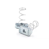 Zinc Plated Carbon Steel Spring Loaded T Nut Plain Stainless Steel 304 Channel Spring Clip Nut For C Profile Steel