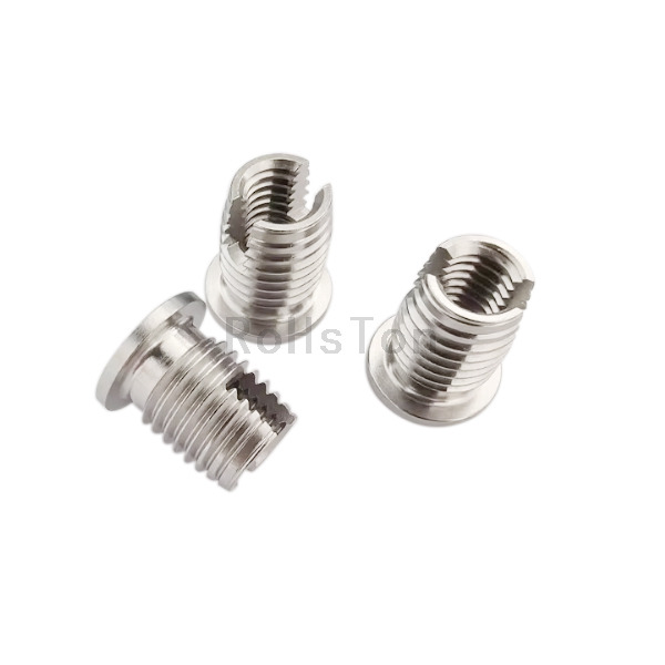 Type 302H Thread Repait Insert Stainless Steel 304 Plain Flange Self Tapping Thread Insert