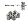 ASME/ANSI B 18.29.1 UNC UNF GB24425.3 Self Locking Helicoil Thread Repair Insert Stainless Steel 304 316 Locking Heli-coil Helical Wire Thread Inserts
