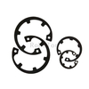 DIN984 Stainless Steel 304 Piston Retainer Ring 65Mn Steel Circlips Retaining Rings with Lugs for Use In Bores