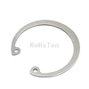 DIN472 GB893 8-250mm M3-M210 Stainless Steel 304 316 Elastic Internal Circlip Retaining Ring for Hole Bore Automotive Tractor Compressor Fasteners