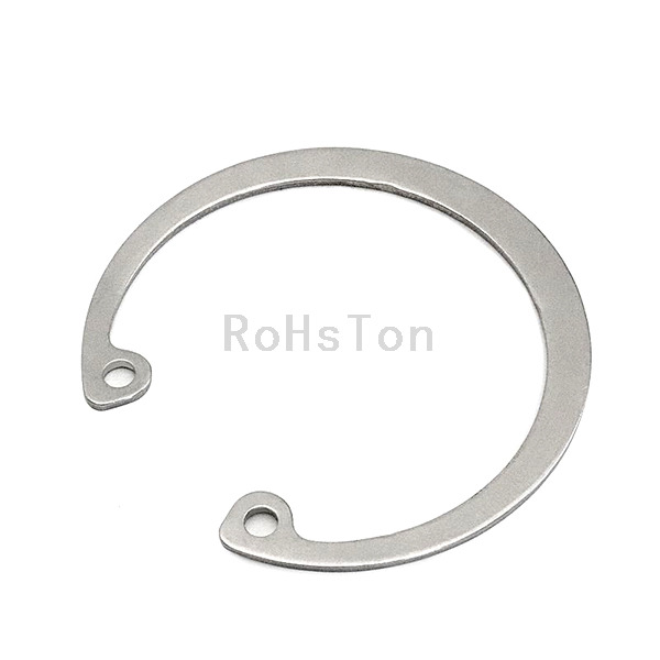 DIN472 GB893 8-250mm M3-M210 Stainless Steel 304 316 Elastic Internal Circlip Retaining Ring for Hole Bore Automotive Tractor Compressor Fasteners