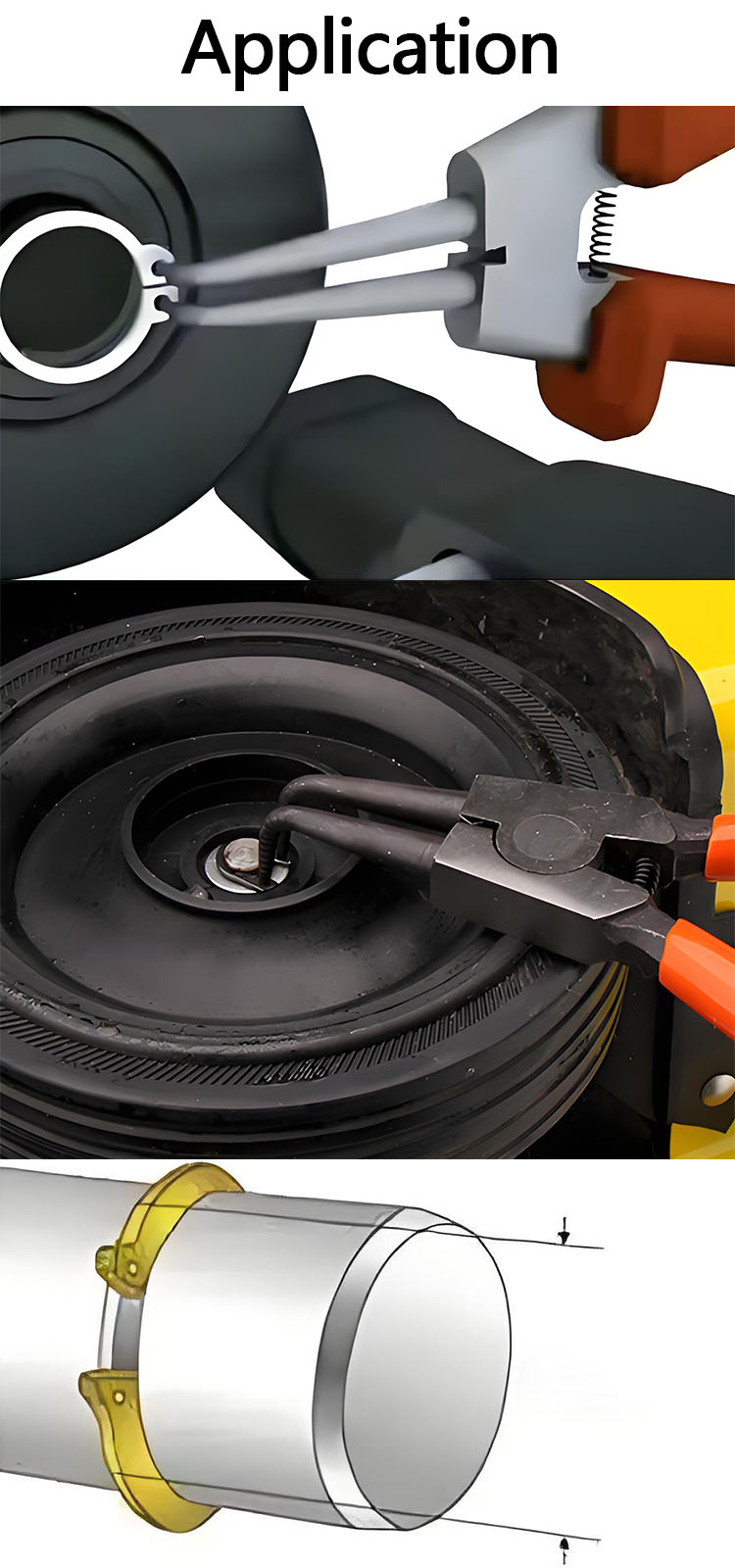Shaft Retaining Ring Application