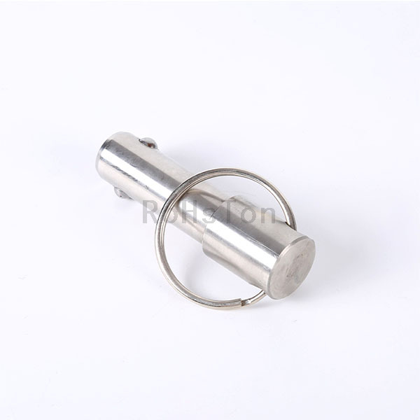 Stainless Steel 304 Quick Release Ball Lock Pin Detent Pin With Pull Ring Handle Spring Loaded Lock Pin
