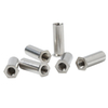 SO4 Stainless Steel 400 416 Through Hole Threaded Flat Hex Head Self Clinching Standoff For Sheet Metal