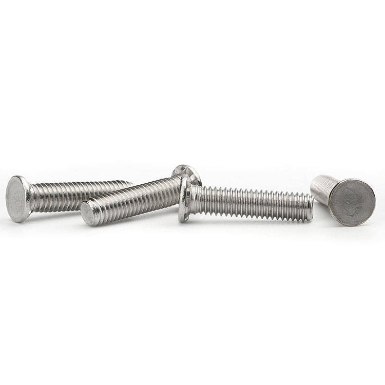 HFHS Plain Stainless Steel Heavy Duty Thick Head Self Clinching Bolt High Strength Self Clinching Stud