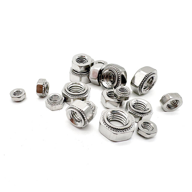 M3 M4 M5 M6 M8 BOBS Plain Stainless Steel 304 Press Fit Hexagon Self Clinching Nut For Sheet Metal