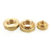 2# 4# 6# 8# 10# 1/4" M2 M2.5 M3 M3.5 M4 M5 M6 M8 M10 M12 Brass Press Fit Nut Self Clinching Nut For Auto Sheet Metal