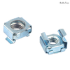 Zinc Plated Carbon Steel Square Shape Clamping Floating Captive Clip Nut Stainless Steel Cage Nut For Chassis Cabinet