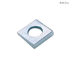 GB852 Zinc Plated Carbon Steel Square Taper Washers Bevel Conical Square Washer Stainless Steel Square Inclined Washers for I-beams