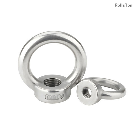 M8 M10 M12 DIN582 DIN580 Ring Shape Nuts Stainless Steel 304 Lifting Eye Nut (6).jpg