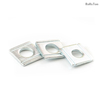 DIN434 Channel Steel Double Slot Square Taper Washer Zinc Plated Carbon Steel Double Groove Square Taper Washers for U-sections