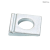 DIN435 Zinc Plated Carbon Steel Hardened Beveled Washers Square Bevel Washer Slotted Square Taper Washers for I Sections