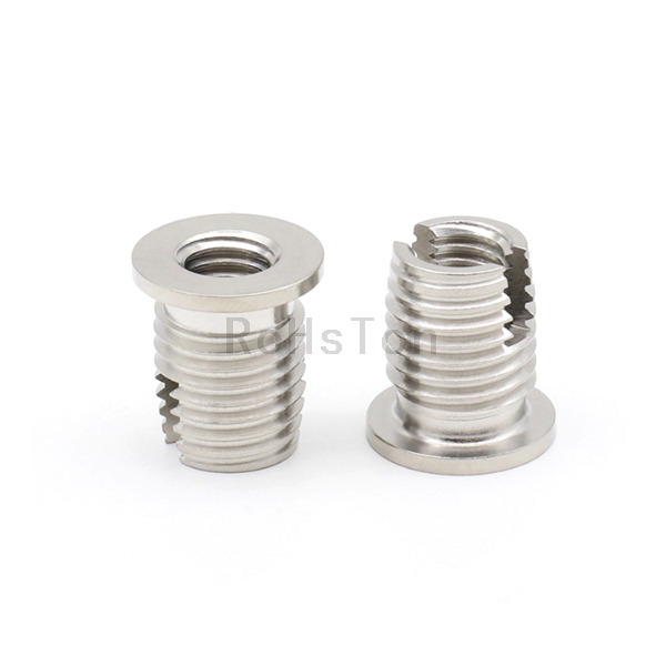 Type 302H Thread Repait Insert Stainless Steel 304 Plain Flange Self Tapping Thread Insert