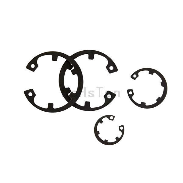 DIN984 Stainless Steel 304 Piston Retainer Ring 65Mn Steel Circlips Retaining Rings with Lugs for Use In Bores