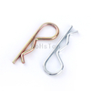 GB4329 ISO7072 DIN11024 Zinc Plated Carbon Steel Split Cotter Pin 304 Stainless Steel B Type R Type Spring Cotter Pin