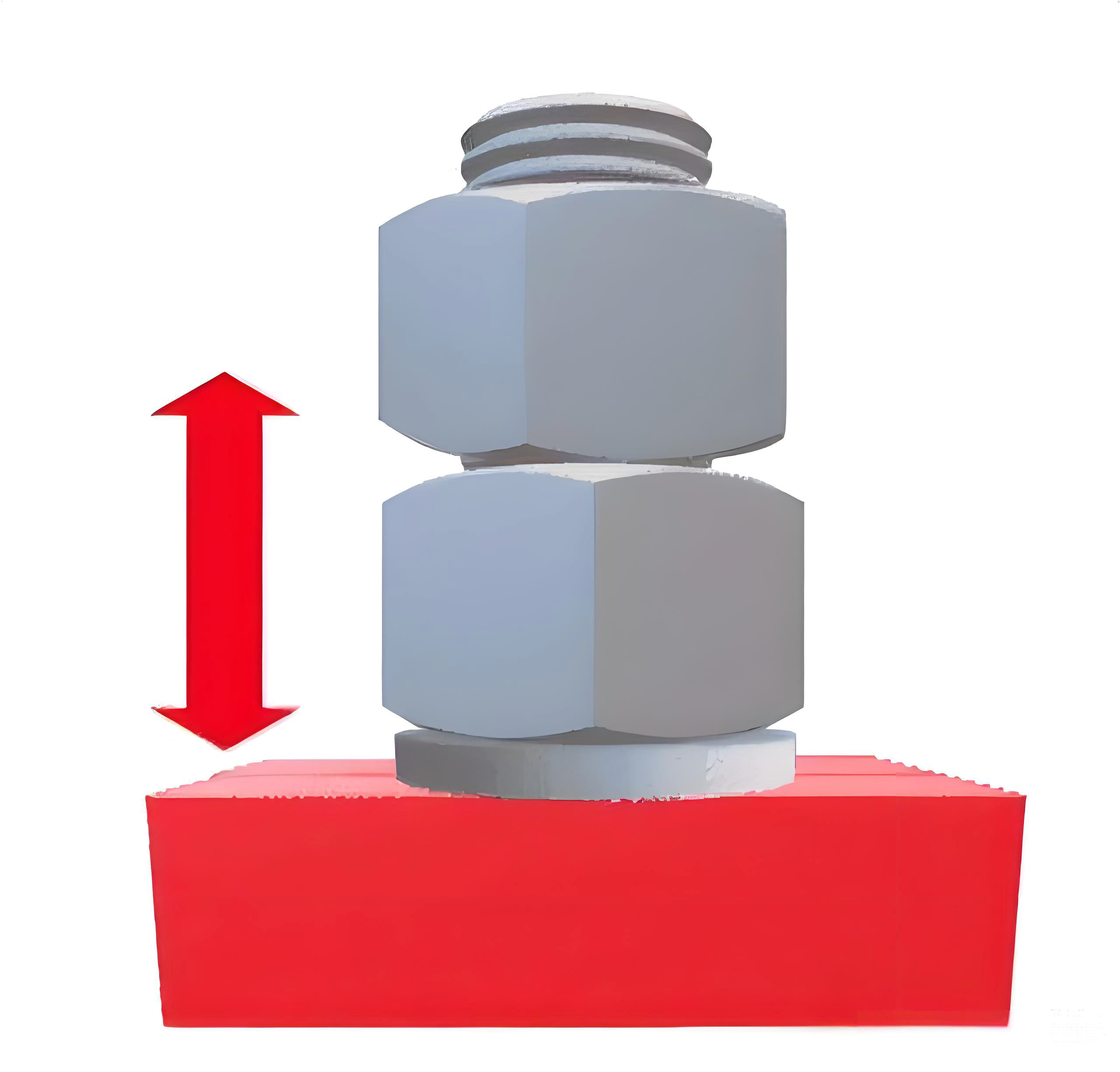 The working principle of double nuts