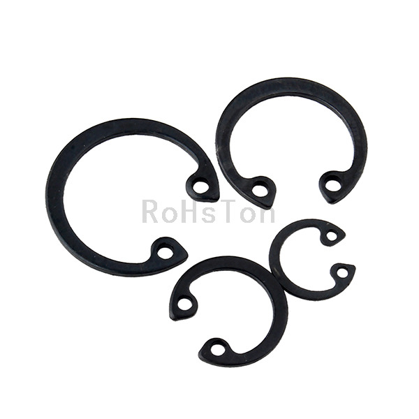 DIN472 GB893 8-250mm M3-M210 Stainless Steel 304 316 Elastic Internal Circlip Retaining Ring for Hole Bore Automotive Tractor Compressor Fasteners