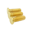 HFHB Plain Phosphor Bronze Heavy Duty Thick Head Self Clinching Bolt High Strength Self Clinching Stud For Sheet Metal