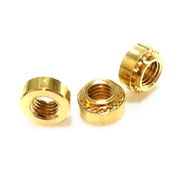 2# 4# 6# 8# 10# 1/4" M2 M2.5 M3 M3.5 M4 M5 M6 M8 M10 M12 Brass Press Fit Nut Self Clinching Nut For Auto Sheet Metal